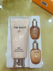 SỮA RỬA MẶT   THE WHOO Gong Jin Hyang Clarifying Cleansing Foam Special Set