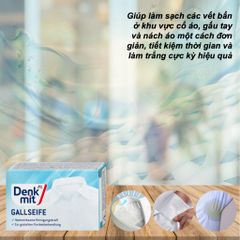 Xà Bông Tẩy Sạch Cổ Áo Sơ Mi Denkmit - Giải Pháp Hoàn Hảo Cho Áo Sạch Như Mới, Đồ Gia Dụng Từ Đức, Hiệu Quả Tẩy Vết Bẩn Cứng Đầu