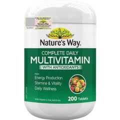 Úc) Vitamin Tổng Hợp Nature's Way Multivitamin Cho Người Lớn - Hỗ Trợ Tăng Cường Sức Đề Kháng, Giảm Mệt Mỏi, Bổ Sung Vitamin & Khoáng Chất