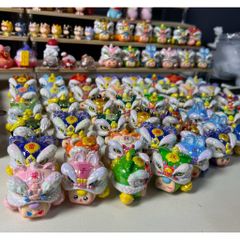 BABY THREE BEAN LION HEAD SURNAMES BABY THREE LÂN TRĂM HỌ BEAN BLINDBOX BLINDBAG 778241