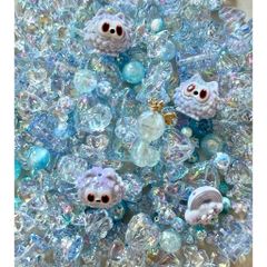 [DIY] HOLO JELLY BEADS CHARM HOLO TRONG SUỐT CHARMS CHAIN DIY HANDMADE DRAFTING 778240