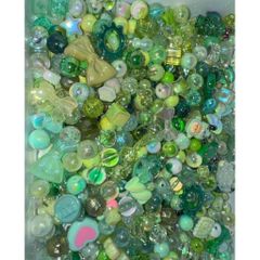 [DIY] GREEN SHINY BEADS HẠT XANH LÁ LẤP LÁNH TỔNG HỢP CHARM CHAIN DIY DRAFTING HANDMADE 778243