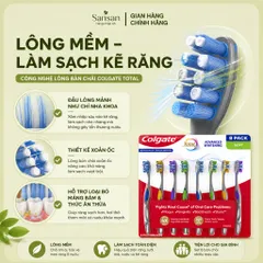 Bàn Chải Đánh Răng Colgate Total Advanced Whitening Soft, Lông Mềm Làm Sạch Toàn Khoang Miệng