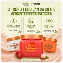Tẩy Tế Bào Chết Toàn Thân Tree Hut Shea Sugar Scrub 510g/18oz Dưỡng Ẩm Da Mềm Mịn Nhiều Mùi- Nội địa Mỹ