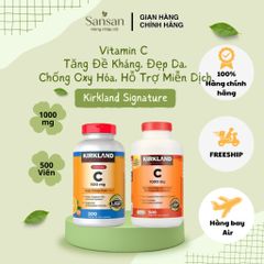 TPBVSK KIRKLAND Signature VITAMIN C 500mg & 1000mg, Tăng Đề Kháng, Đẹp Da 500 Viên  - Nội địa Mỹ 778298