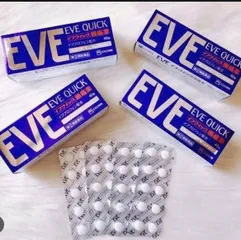 VIÊN UỐNG GIẢM ĐAU HẠ SỐT  EVE QUICK - NỘI ĐỊA NHẬT BẢN