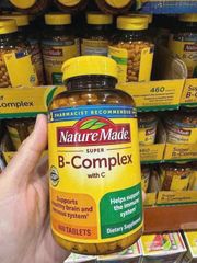 💊 Nature Made Super B-Complex bổ sung Vitamin nhóm B, tăng cường sức khỏe, 460 viên chính hãng