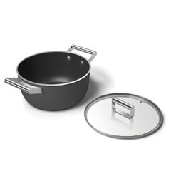 Nồi Smeg CSF2412BLM 24cm màu đen – 4,6L