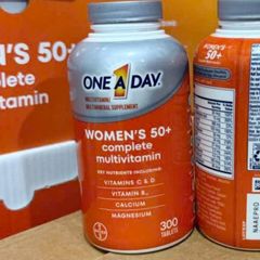 Viên uống Bayer One A Day Women's 50+ Complete Multivitamin 300 viên cho Nữ giới trên 50 tuổi - S/P Chuẩn Mỹ
