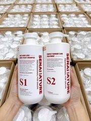Cặp dầu gội xả SENANATURE ANTI-HAIR LOSS BEER YEAST SHAMPOO 500ml [hàng nhập khẩu]