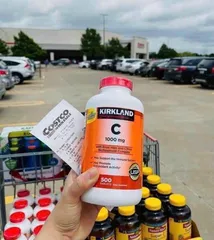  Vitamin C 1000mg Kirkland 500 Tablets của Mỹ