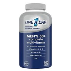 Bayer One A Day Men's 50+ Complete Multivitamin 300 viên - Bổ sung Vitamin tổng hợp cho Nam giới trên 50 tuổi - S/P Chuẩn Mỹ