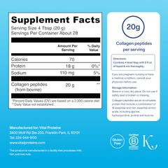 Bột Uống Collagen Vital Proteins Đẹp Da Đẹp Tóc Móng Tay Chắc Khỏe Chứng Nhận NSF - YoungFit