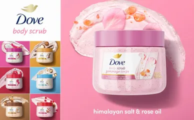 Tẩy tế bào Dove Exfoliating and Moisturizing Body Scrub 15oz của Mỹ