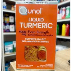 Nước uống tinh chất Nghệ tươi Qunol Liquid Turmeric 1000 mg [900 mL] - S/P Chuẩn Mỹ