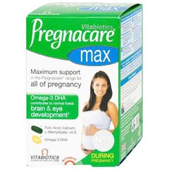 Viên bổ sung vi chất dinh dưỡng dành cho phụ nữ trong suốt giai đoạn mang thai và cho con bú Pregnacare Max Vitabiotics (84 viên)