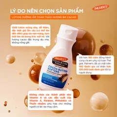 Sữa dưỡng thể dưỡng ẩm (bơ cacao + vitamin E) - Palmer's Cocoa Butter Formula Daily Skin Therapy Intensive Body Lotion 50ml