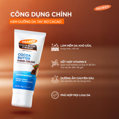 Kem dưỡng da tay - Palmer's Cocoa Butter Formula Softens Hand Cream 60g