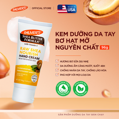 Kem dưỡng ẩm phục hồi da tay khô ráp và nứt nẻ - Palmer's Shea Butter Formula Raw Shea Nourish Hand Cream 96g