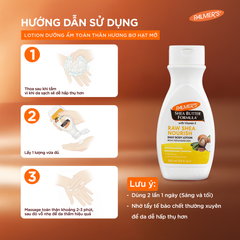 Sữa dưỡng thể dưỡng ẩm chuyên sâu - Palmer's Shea Butter Formula Raw Shea Nourish Daily Body Lotion 50ml.