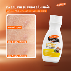 Sữa dưỡng thể dưỡng ẩm chuyên sâu - Palmer's Shea Butter Formula Raw Shea Nourish Daily Body Lotion 50ml.
