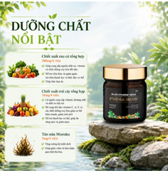 Viên uống bổ sung chất xơ, hỗ trợ hệ tiêu hóa JP Natural Organic Jpanwell (120 viên)