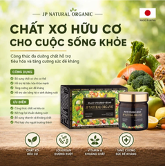 Viên uống bổ sung chất xơ, hỗ trợ hệ tiêu hóa JP Natural Organic Jpanwell (120 viên)