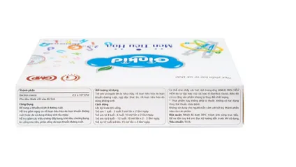 Men Tiêu Hoá Ginkid bổ sung lợi khuẩn, giảm đầy bụng, khó tiêu, chướng bụng (4 vỉ x 5 ống x 5ml)