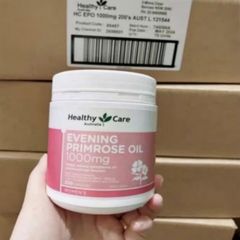 Viên uống tinh dầu Hoa Anh Thảo Healthy Care Evening Primrose Oil 1000 mg - 200 viên - SP Chuẩn Úc
