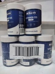 Viên uống Bioglan Vitamin D3 1000 IU 250 viên - Củng cố hệ miễn dịch - Phát triển cơ bắp & Bảo dưỡng sức khỏe của xương - S/P Chuẩn Úc