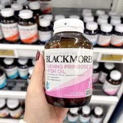 Viên uống Blackmores Evening Primrose Oil + Fish Oil 100 viên - Giải pháp chăm sóc sức khỏe Nội tiết/Tim mạch & Xương khớp - SP Chuẩn Úc