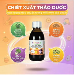 Siro hỗ trợ tăng cường tiêu hóa giúp ăn ngon miệng MorningKids Good Appetite (150ml)