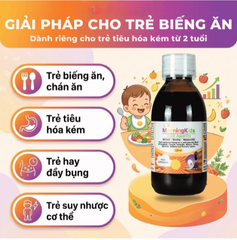 Siro hỗ trợ tăng cường tiêu hóa giúp ăn ngon miệng MorningKids Good Appetite (150ml)