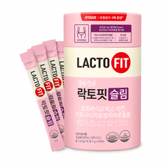 Men Vi Sinh Hỗ Trợ Giảm Cân Lacto Fit Slim 2g x 60 Gói - Bổ Sung Lợi Khuẩn, Giảm Mỡ, Dinh Dưỡng Đường Ruột Tốt Hơn