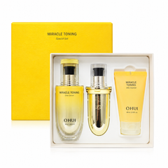Set Tinh Chất Dưỡng Sáng Căng Bóng Ohui Miracle Toning Glow Serum