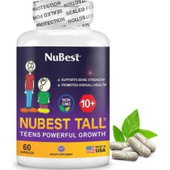 NUBEST TALL 10+ CỦA MỸ - VIÊN TĂNG CHIỀU CAO VƯỢT TRỘI CHO TRẺ EM  👫👫 🇺🇸Made in USA 778690