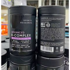 Vitamin B Sports Research Advanced B-Complex dạng 180 778702