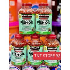 Dầu cá Kirkland Wild Alaskan Fish Oil 1400mg 230v 778710