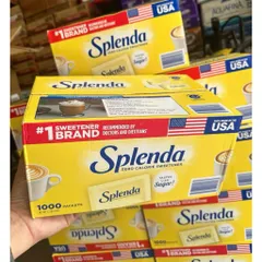 Đường ăn kiêng Splenda 1000 gói Date: 2028 của Mỹ 778717