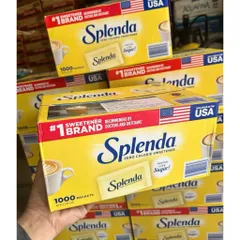 Đường ăn kiêng Splenda 1000 gói Date: 2028 của Mỹ 778717