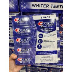 Kem đánh Răng Crest 3D White của Mỹ, tuýp 147gram với hương thơm tươi mát kéo dài lâu,  trắng răng mà kem mang lại 778737