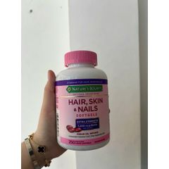 Nature’s Bounty Hair Skin Nails 𝟐𝟓𝟎 viên - Viên uống đẹp da, tóc và móng Của Mỹ 778760