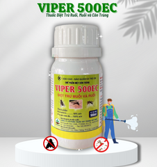 Chế phẩm trừ côn trùng muỗi và ruồi VIPER 500EC - CHAI 100ML(có sẵn hàng)
