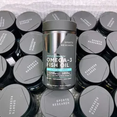 DẦU CÁ SR TRIPLE STRENGTH OMEGA 3 FISH OIL - Sản phẩm dầu cá cao cấp của Mỹ 150 viên