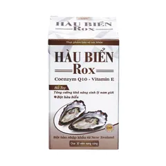 HÀU BIỂN ROX Bạc – Hộp 30 Viên Nang Cứng