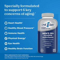 One A Day Men - Dành riêng cho phái mạnh, bổ sung vitamin D, antiocidants lycopene, selenium, 300 viên sản xuất tại Mỹ