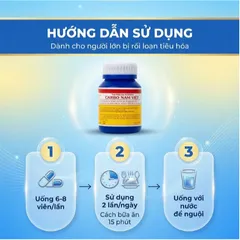 Viên hỗ trợ giảm rối loạn tiêu hoá gây đi ngoài nhiều lần Carbo Nam Việt (100 viên)