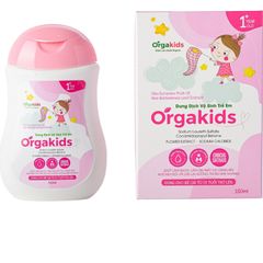 Dung dịch vệ sinh trẻ em Orgakids dịu nhẹ, ann toànn cho làn da bé - Chai 150ml