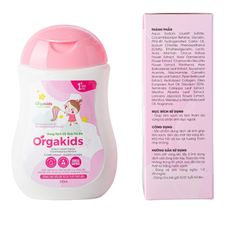 Dung dịch vệ sinh trẻ em Orgakids dịu nhẹ, ann toànn cho làn da bé - Chai 150ml