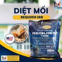 Bả diệt mối sinh học cao cấp REQUIEM 1RB 200g + 1 HỘP TRẠM nhập Hoa Kỳ, lây truyền diệt gốc tổ mối 4–6 tuần,mối ăn bã